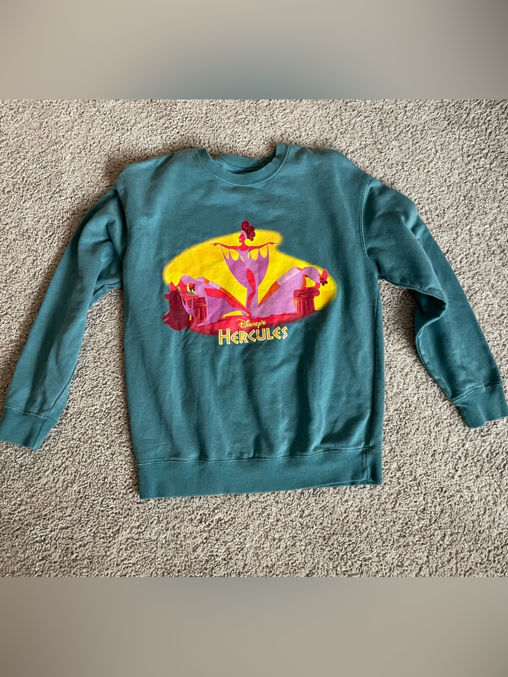 Disney Originals Hercules The Muses Graphic Crewneck Sweatshirt